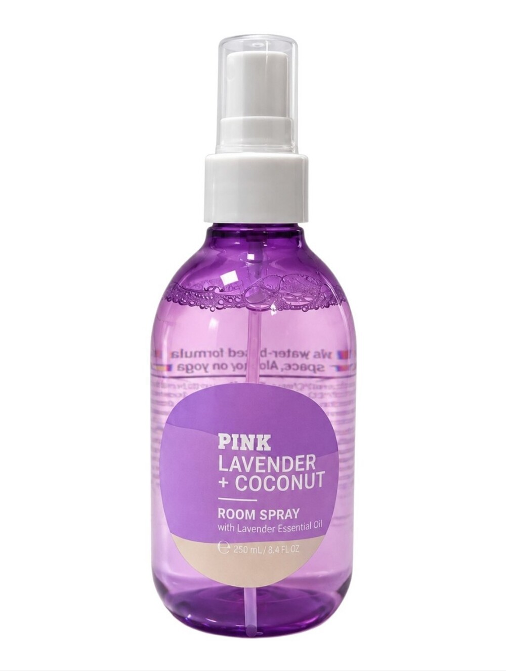 Victoria's Secret PINK Lavender + Coconut Room Spray With Essential Oil 8 oz NEW